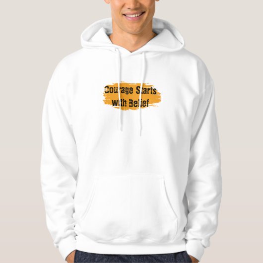 Hooded sweatshirt voor mannen (Voorkant)