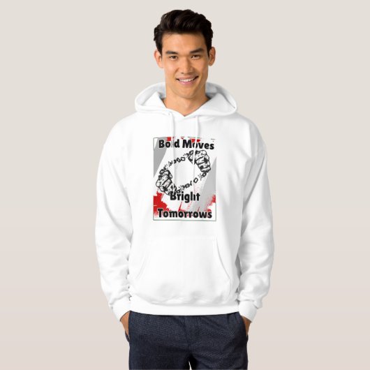 Hooded sweatshirt voor mannen (Voorkant volledig)