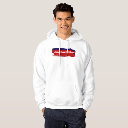Hooded sweatshirt voor mannen (Voorkant volledig)