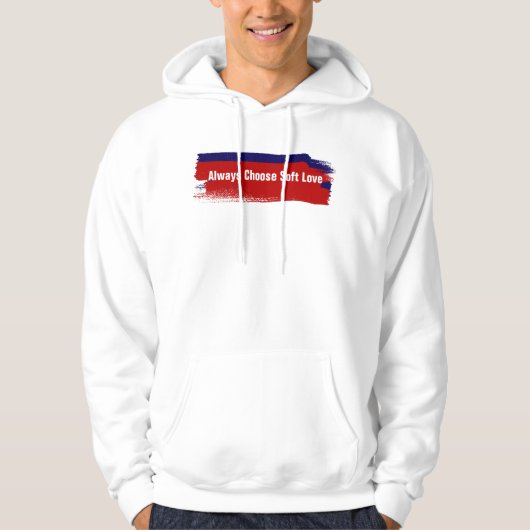 Hooded sweatshirt voor mannen (Voorkant)