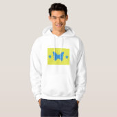 Hooded Sweatshirt with Flag of Bady Bassitt (Voorkant volledig)