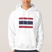 Hooded Sweatshirt with Flag of Thailand (Voorkant)