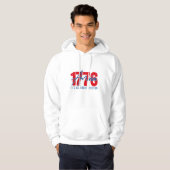 Hoodie 1776 - Verklaring van Vrijheid (Voorkant volledig)