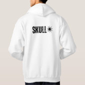 Hoodie 3D Skull Graphic Sweater - Kangaroo Pocket  (Achterkant)