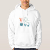 Hoodie boerderij logo (Voorkant)