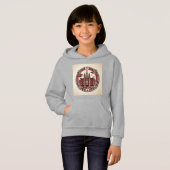 Hoodie Brown University (Voorkant volledig)