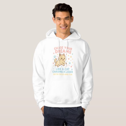 Hoodie cat lover  (Voorkant volledig)