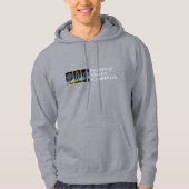 Hoodie (Dark Sky Logo - Wit) (Voorkant)