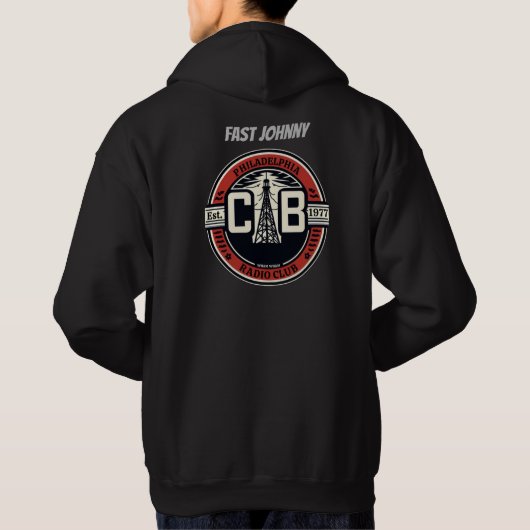 Hoodie Fast Johnny (Achterkant)