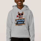 Hoodie Grappige hond patterned (Voorkant)