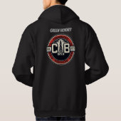 Hoodie Green Hornet (Achterkant)