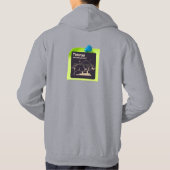 Hoodie H02 #PinnedMyZodiac! Stier (Achterkant)