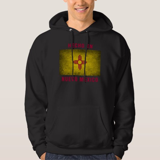 Hoodie - Hecho en Nuevo Mexico Flag (Voorkant)