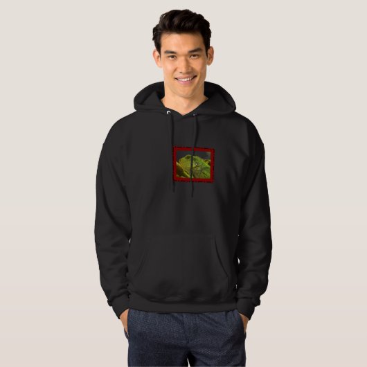 Hoodie Iguana (Voorkant volledig)