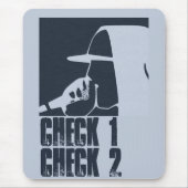 HOODIE IN HOODIE RAPPING OP HET MIC MUISMAT (Voorkant)