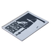 HOODIE IN HOODIE RAPPING OP HET MIC NOTITIEBOEK (Linkerzijde)