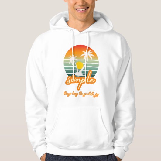 Hoodie | Koude en Inspirerend pullover (Voorkant)