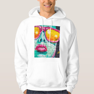 Hoodie - Lippenstift Urban Street Art