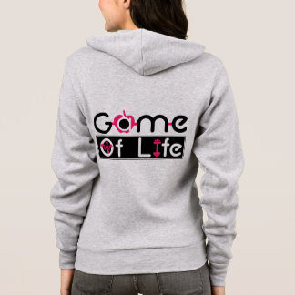 Hoodie-logo alleen op de rug hoodie