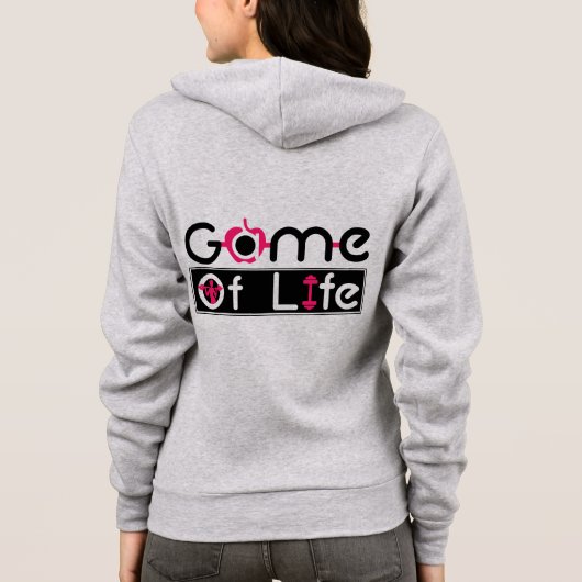 Hoodie-logo alleen op de rug hoodie (Achterkant)