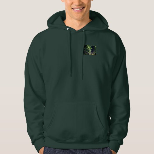 HOODIE MANNEN COOL ECO STIJL ONTWERP (Voorkant)
