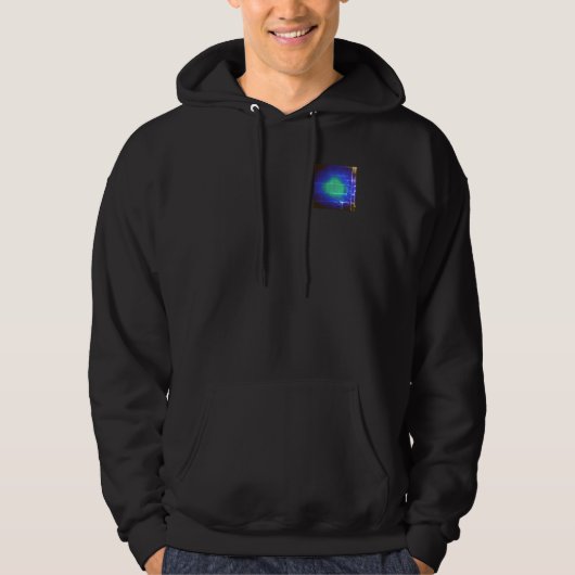 HOODIE MANNEN COOL ECO STYLE DESIGN (Voorkant)