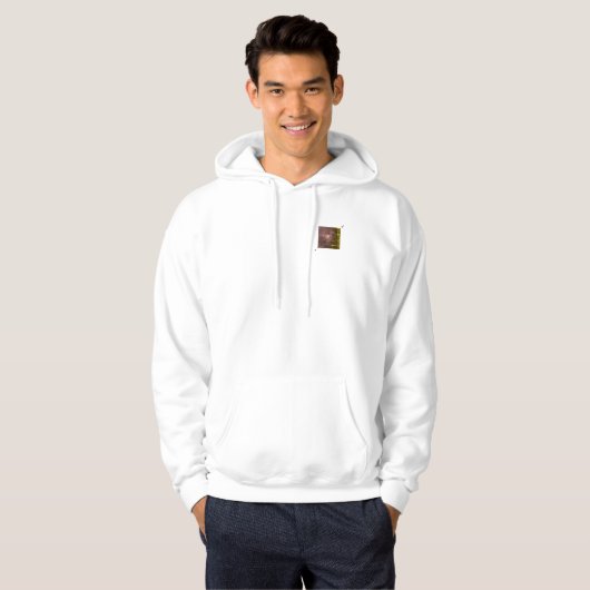 HOODIE MANNEN KUNST EN DESIGN (Voorkant volledig)