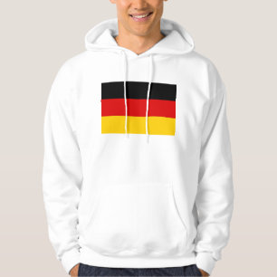 Hoodie met capuchon en vlag van Duitsland