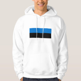 Hoodie met capuchon en vlag van Estland