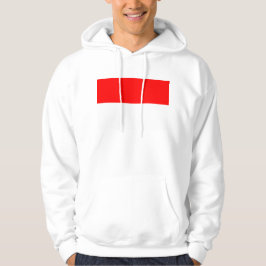 Hoodie met capuchon en vlag van Indonesië