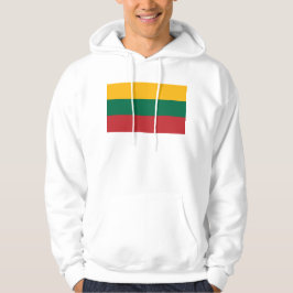 Hoodie met capuchon en vlag van Litouwen