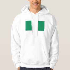 Hoodie met capuchon en vlag van Nigeria
