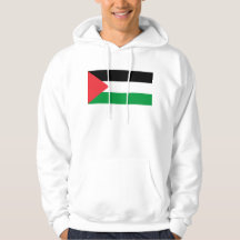 Hoodie met capuchon en vlag van Palestina