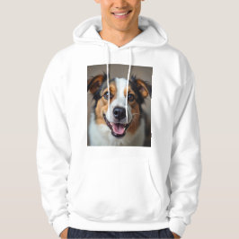 Hoodie met een schattig hondengezicht