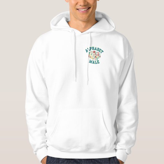 Hoodie met geborduurde look (Voorkant)