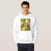 Hoodie met Ghibli kunst (Voorkant volledig)