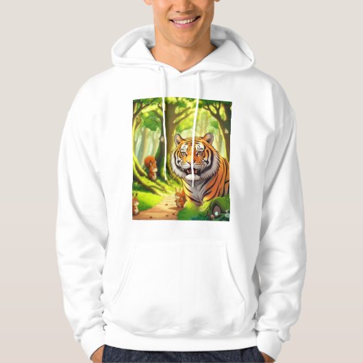 Hoodie met Ghibli kunst (Voorkant)