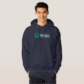 Hoodie met IVH Logo - Navy (Voorkant volledig)