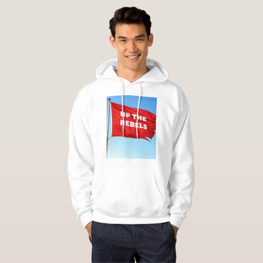 Hoodie met Rebels-thema (Voorkant volledig)