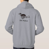 Hoodie met Thicker Line Art (Achterkant)