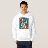 Hoodie met Valentijns ontwerp (Voorkant volledig)