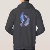 Hoodie New Zealand Fern Design (Achterkant)