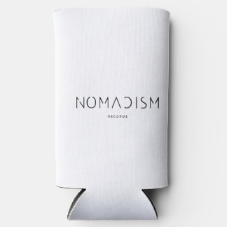 Hoodie Nomadism Records Zwart Logo Seltzer Blikjeskoeler