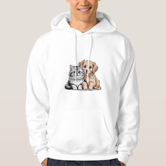 Hoodie Perfect voor Pet Lovers (Voorkant)