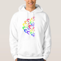 Hoodie Rainbow Hearts