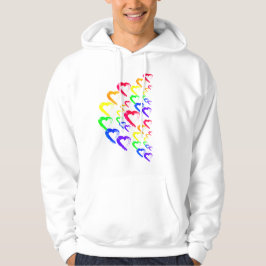 Hoodie Rainbow Hearts