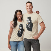Hoodie Skeleton Drink koffie T-shirt (Unisex)