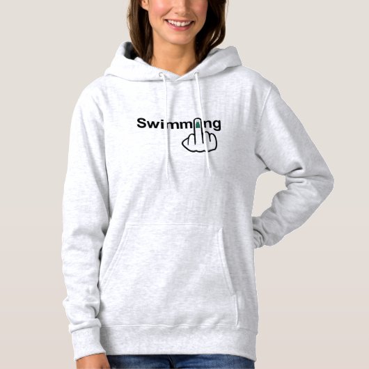Hoodie Swimming Flip (Voorkant)