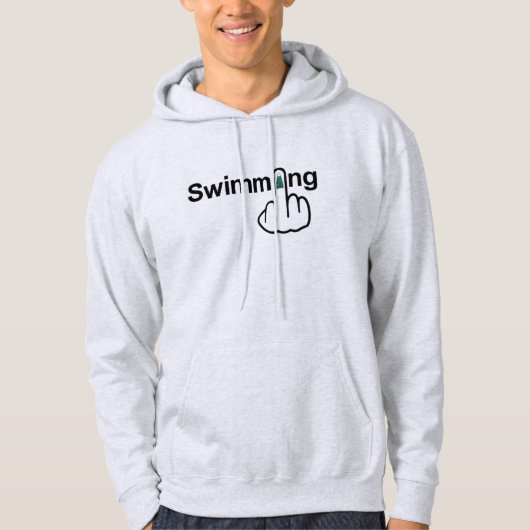 Hoodie Swimming Flip (Voorkant)