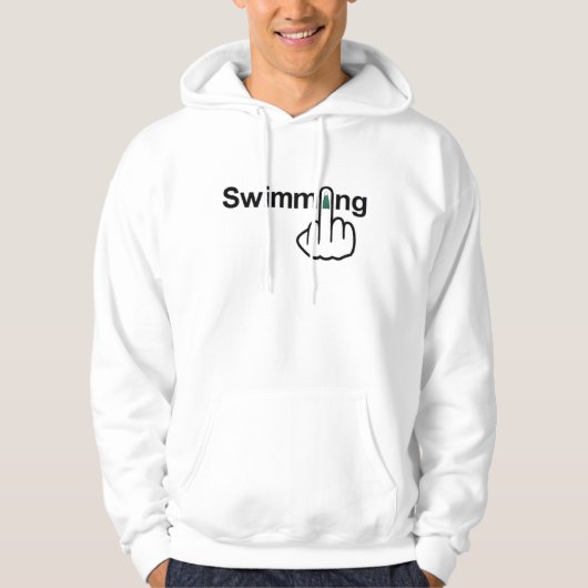 Hoodie Swimming Flip (Voorkant)
